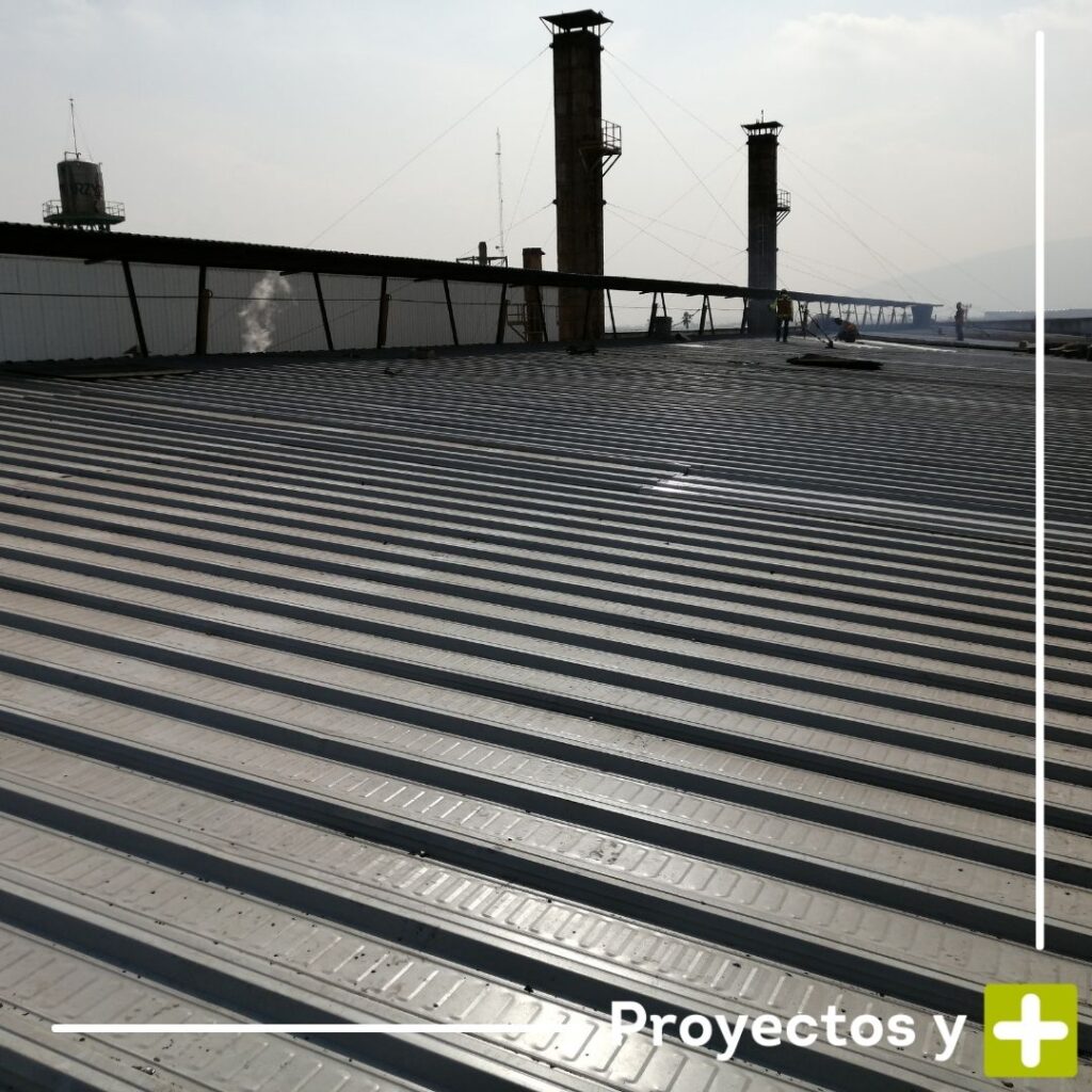Mantenimiento de techos industriales